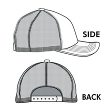 Load image into Gallery viewer, Smile Accented Mesh Back Baseball Cap
