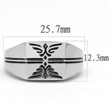 Load image into Gallery viewer, Anillo Color Plata Para Hombres de Acero Inoxidable Aguila en Refleccion - Jewelry Store by Erik Rayo
