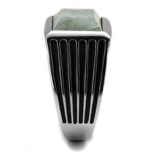 Load image into Gallery viewer, Anillo Color Plata Para Hombres de Acero Inoxidable Gris Cielo - Jewelry Store by Erik Rayo
