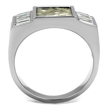 Load image into Gallery viewer, Anillo Color Plata Para Hombres de Acero Inoxidable Piedra Elegante - Jewelry Store by Erik Rayo
