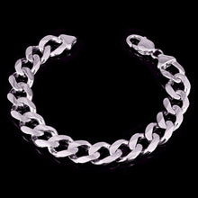 Load image into Gallery viewer, Men&#39;s 14k White Gold Solid Cuban Chain Bracelet Link Link 8&quot; 12.5mm 40grams - Jewelry Store by Erik Rayo

