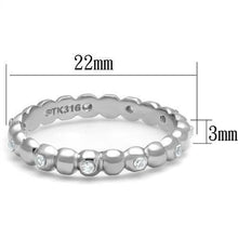 Load image into Gallery viewer, Silver Womens Ring Anillo Para Mujer Stainless Steel Ring UFA - Jewelry Store by Erik Rayo
