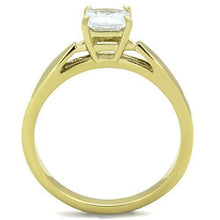 Load image into Gallery viewer, Wedding Rings for Women Engagement Cubic Zirconia Promise Ring Set for Her in Gold Tone Acero Inoxidable Ahlai - Jewelry Store by Erik Rayo
