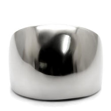 Load image into Gallery viewer, Womens Rings High polished (no plating) 316L Stainless Steel Ring with No Stone TK034 - Jewelry Store by Erik Rayo
