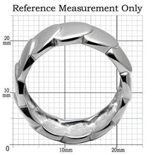 Load image into Gallery viewer, Womens Rings High polished (no plating) 316L Stainless Steel Ring with No Stone TK049 - Jewelry Store by Erik Rayo

