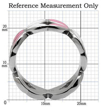 Load image into Gallery viewer, Womens Rings High polished (no plating) 316L Stainless Steel Ring with No Stone TK051 - Jewelry Store by Erik Rayo
