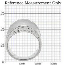 Load image into Gallery viewer, Womens Rings High polished (no plating) Stainless Steel Ring with No Stone TK140 - Jewelry Store by Erik Rayo
