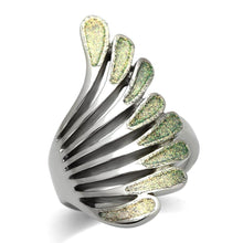 Load image into Gallery viewer, Silver Rings for Womens High polished (no plating) Stainless Steel Ring with No Stone TK1001 - Jewelry Store by Erik Rayo
