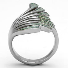 Load image into Gallery viewer, Silver Rings for Womens High polished (no plating) Stainless Steel Ring with No Stone TK1001 - Jewelry Store by Erik Rayo
