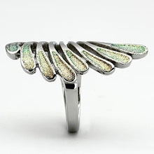 Load image into Gallery viewer, Silver Rings for Womens High polished (no plating) Stainless Steel Ring with No Stone TK1001 - Jewelry Store by Erik Rayo
