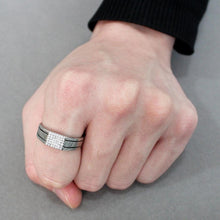 Load image into Gallery viewer, Silver Rings for Women 316L Stainless Steel DA253 - AAA Grade Cubic Zirconia in Clear
