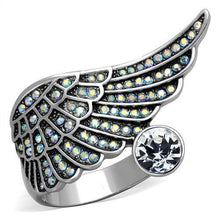 Load image into Gallery viewer, Anillos Para Mujer Color Plata de 316L Acero Inoxidable Piedra de Crystal - Jewelry Store by Erik Rayo
