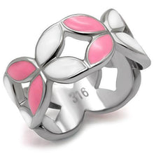 Load image into Gallery viewer, Anillos Para Mujer Color Plata de 316L Acero Inoxidable Sin Piedra TK051 - Jewelry Store by Erik Rayo
