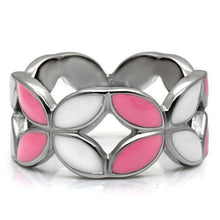 Load image into Gallery viewer, Anillos Para Mujer Color Plata de 316L Acero Inoxidable Sin Piedra TK051 - Jewelry Store by Erik Rayo
