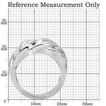 Load image into Gallery viewer, Anillos Para Mujer Color Plata de 316L Acero Inoxidable Sin Piedra TK147 - Jewelry Store by Erik Rayo
