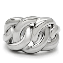 Load image into Gallery viewer, Anillos Para Mujer Color Plata de 316L Acero Inoxidable Sin Piedra TK147 - Jewelry Store by Erik Rayo
